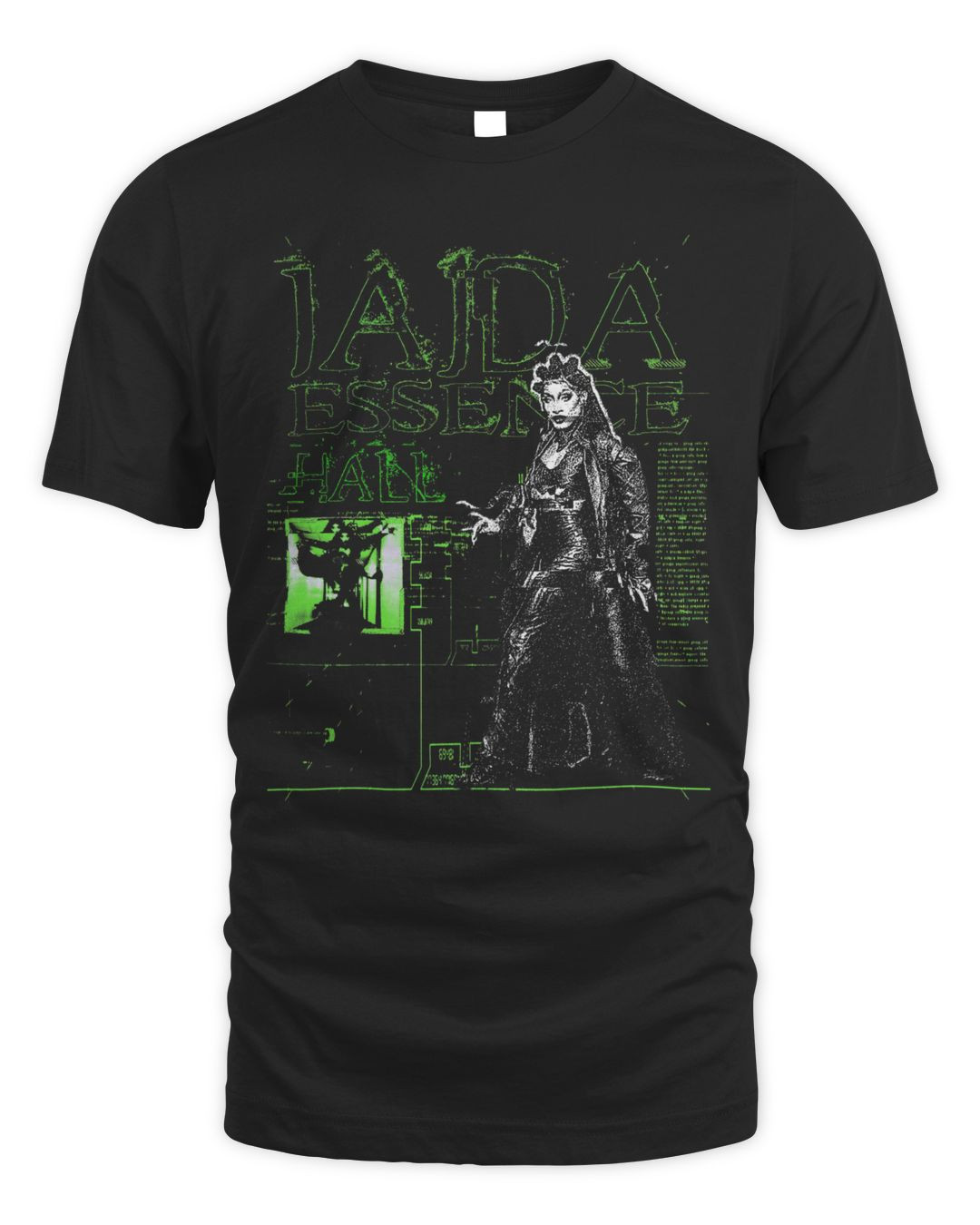 Jaida Essence Hall Merch Cyber Pleather Shirt