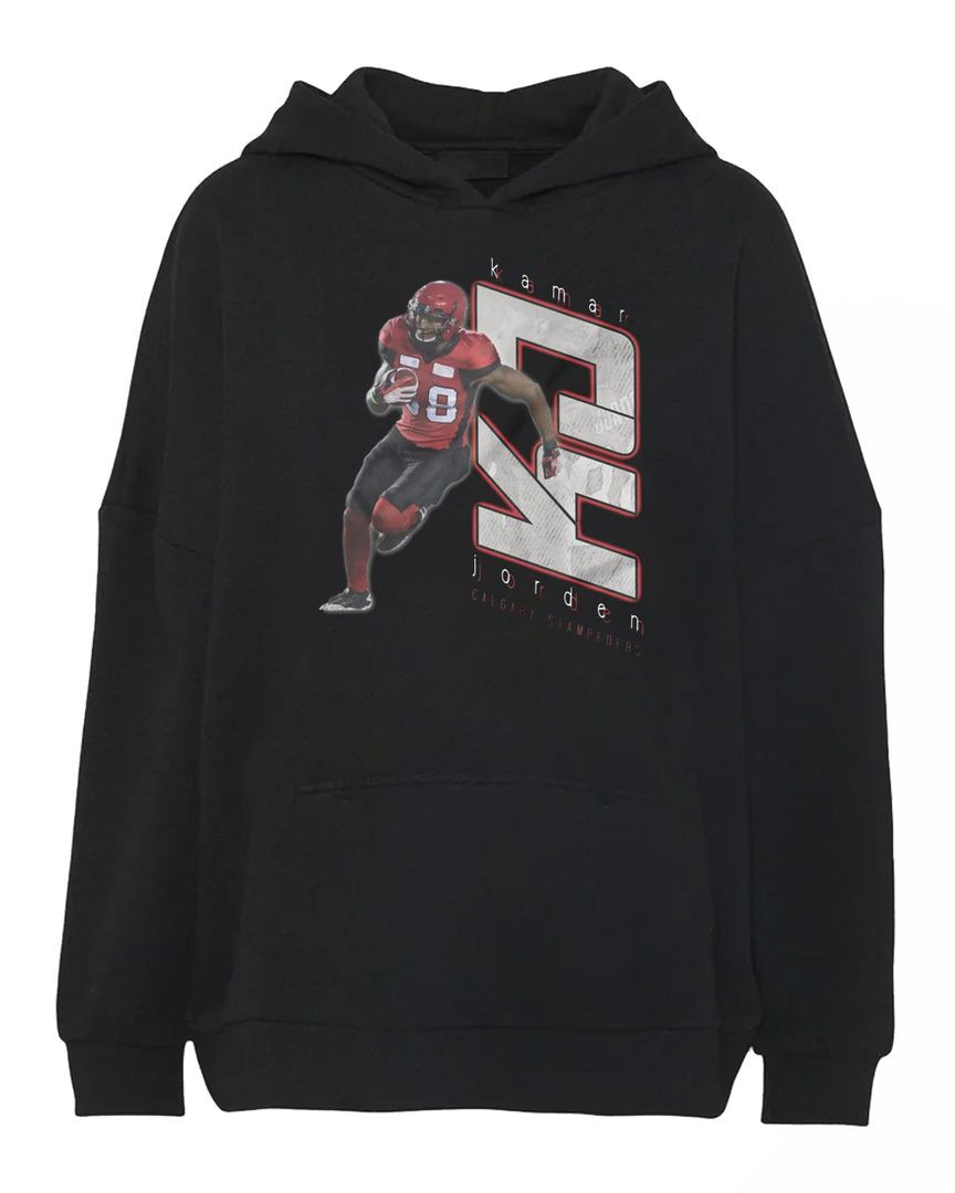 Kamar Jorden Calgary Playmaker Stampeders Hoodie