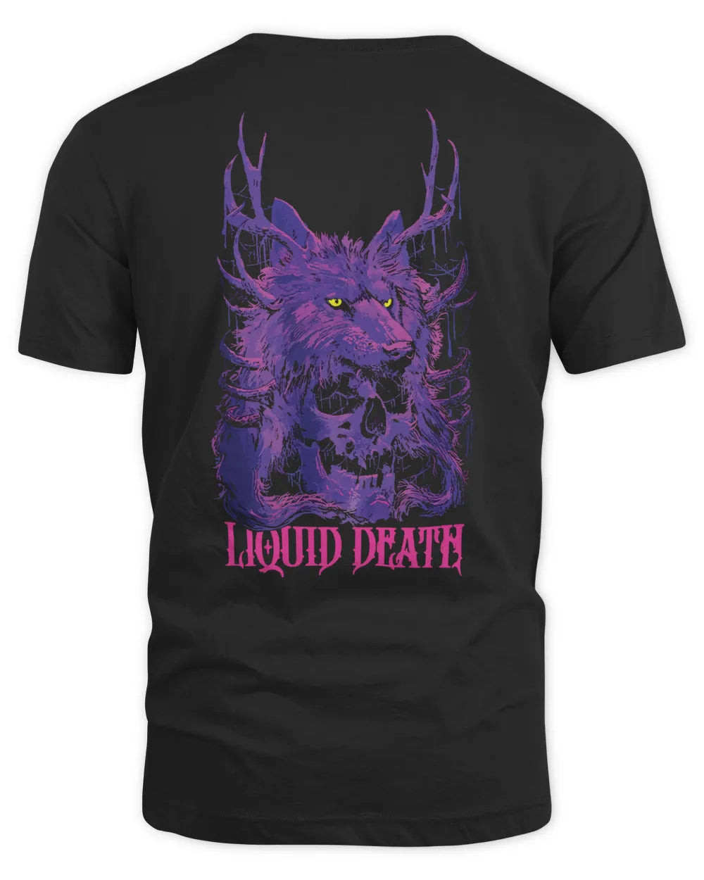 Liquid Death Merch Deathwolf Shirt