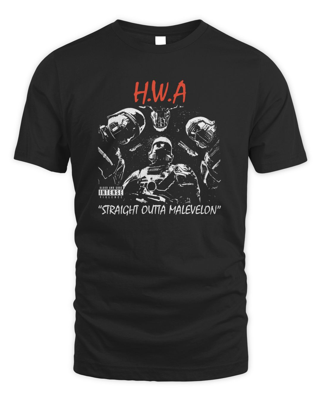 Hwa Straight Outta Malevelon T-shirt Black
