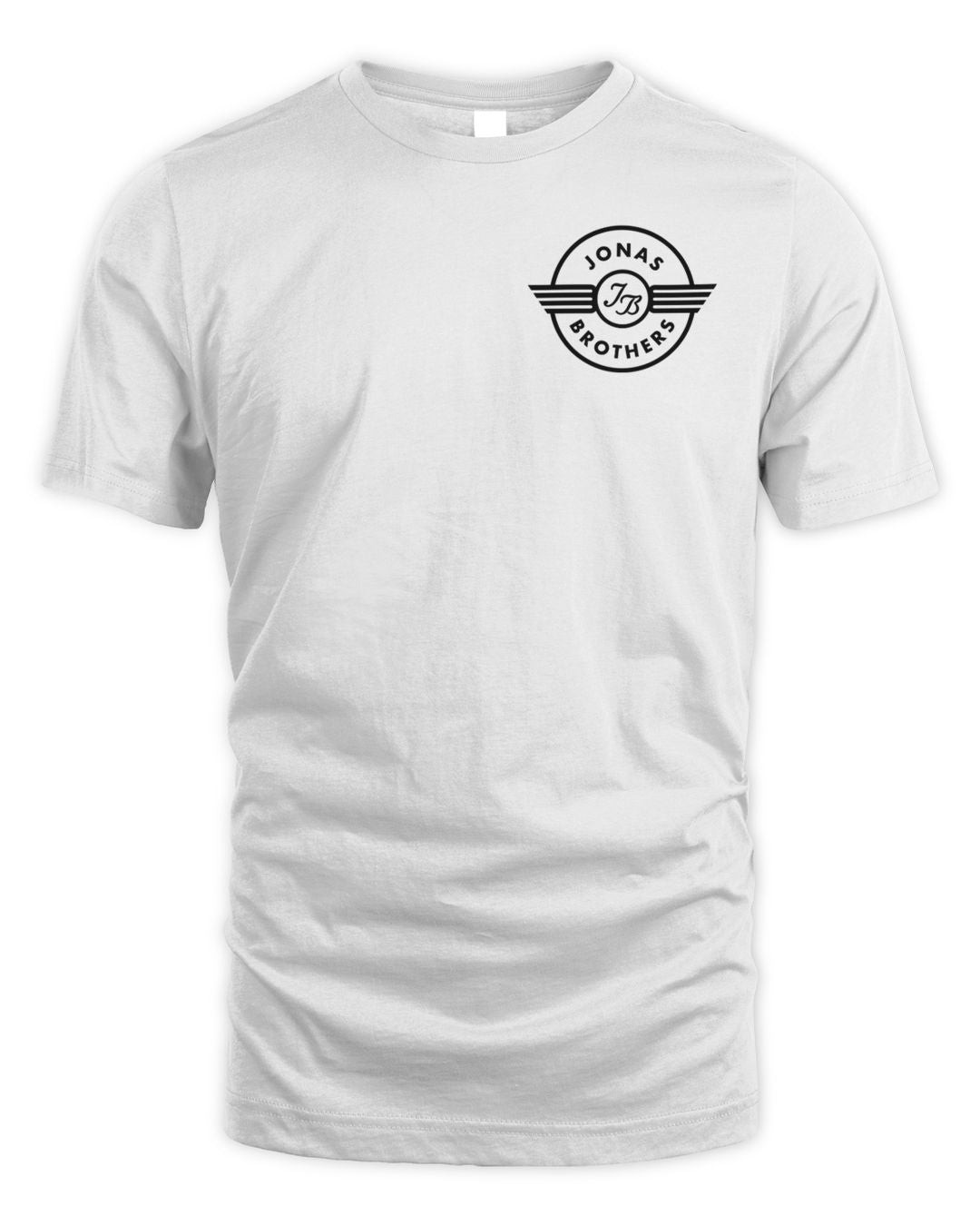 Jonas Brothers Merch Jb Flight Tee White