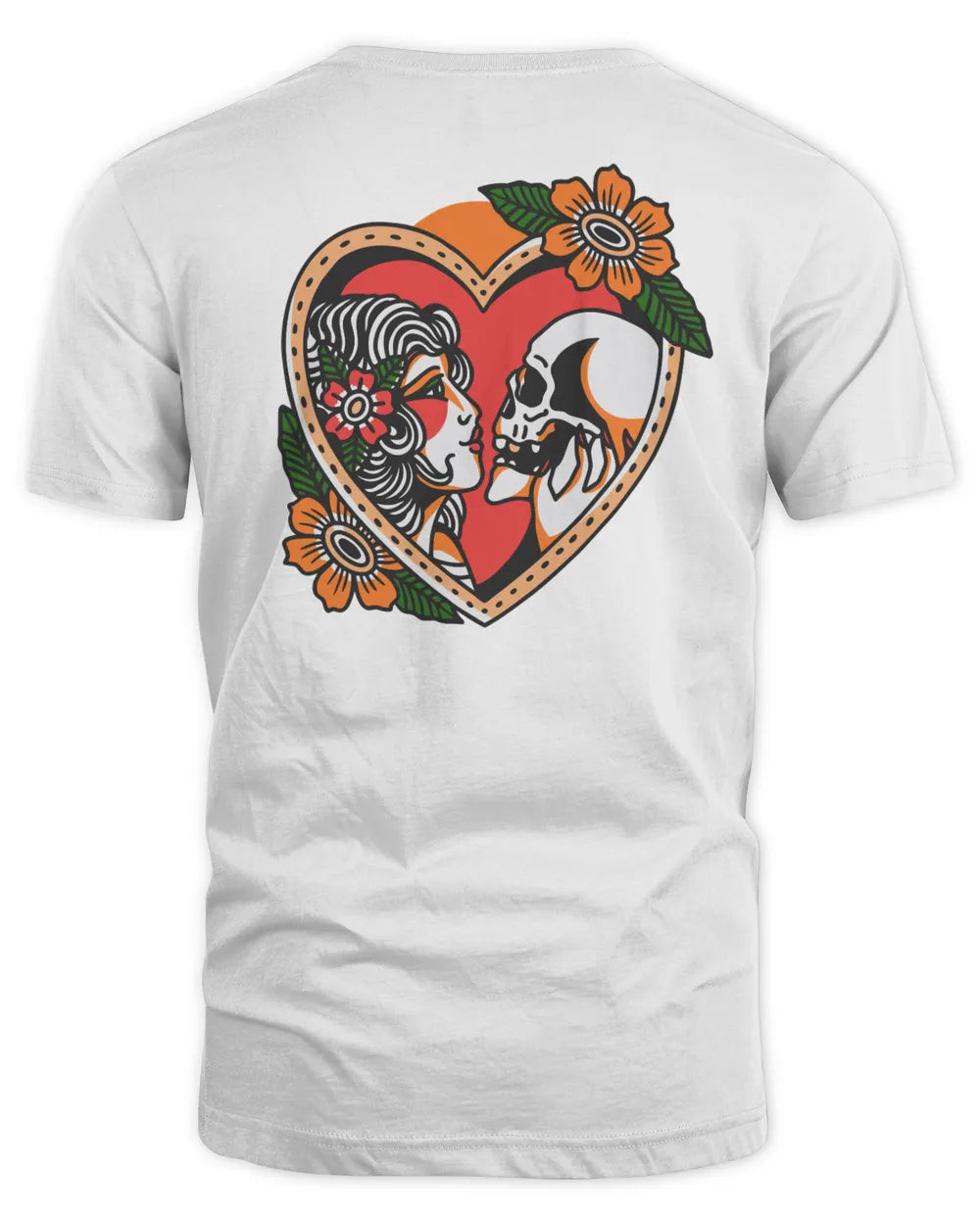 Hobo Jack True Love Front & Back White T-shirt