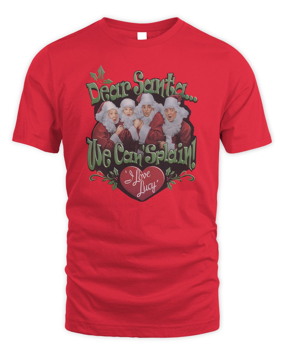 I Love Lucy Merchandise Dear Santa Shirt