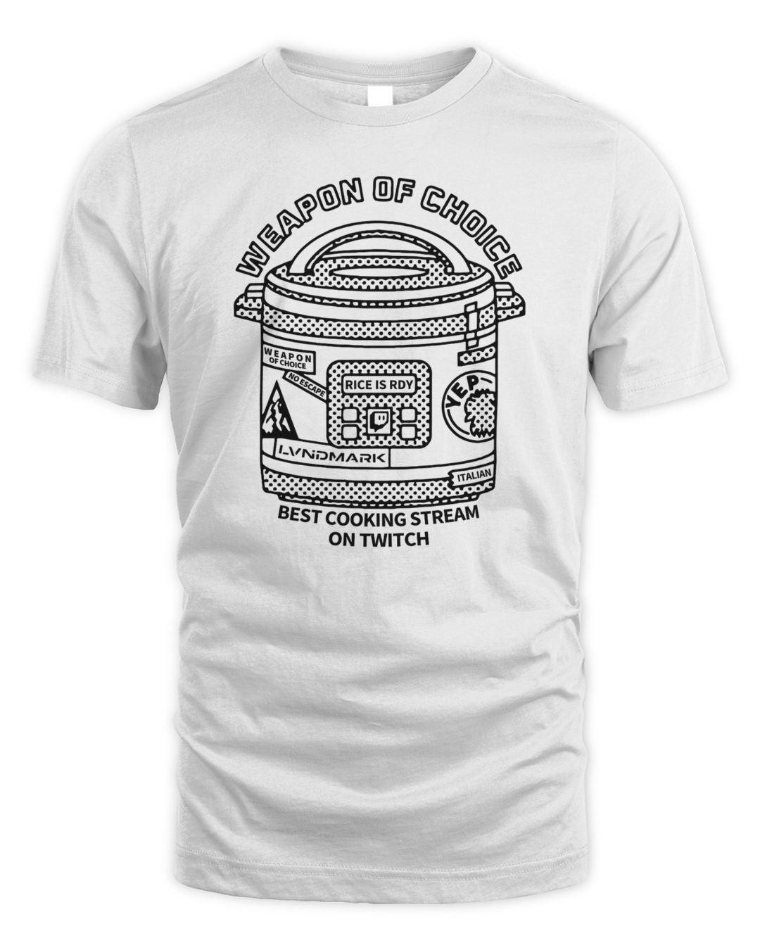 Lvndmark Merch Rice Cooker Shirt