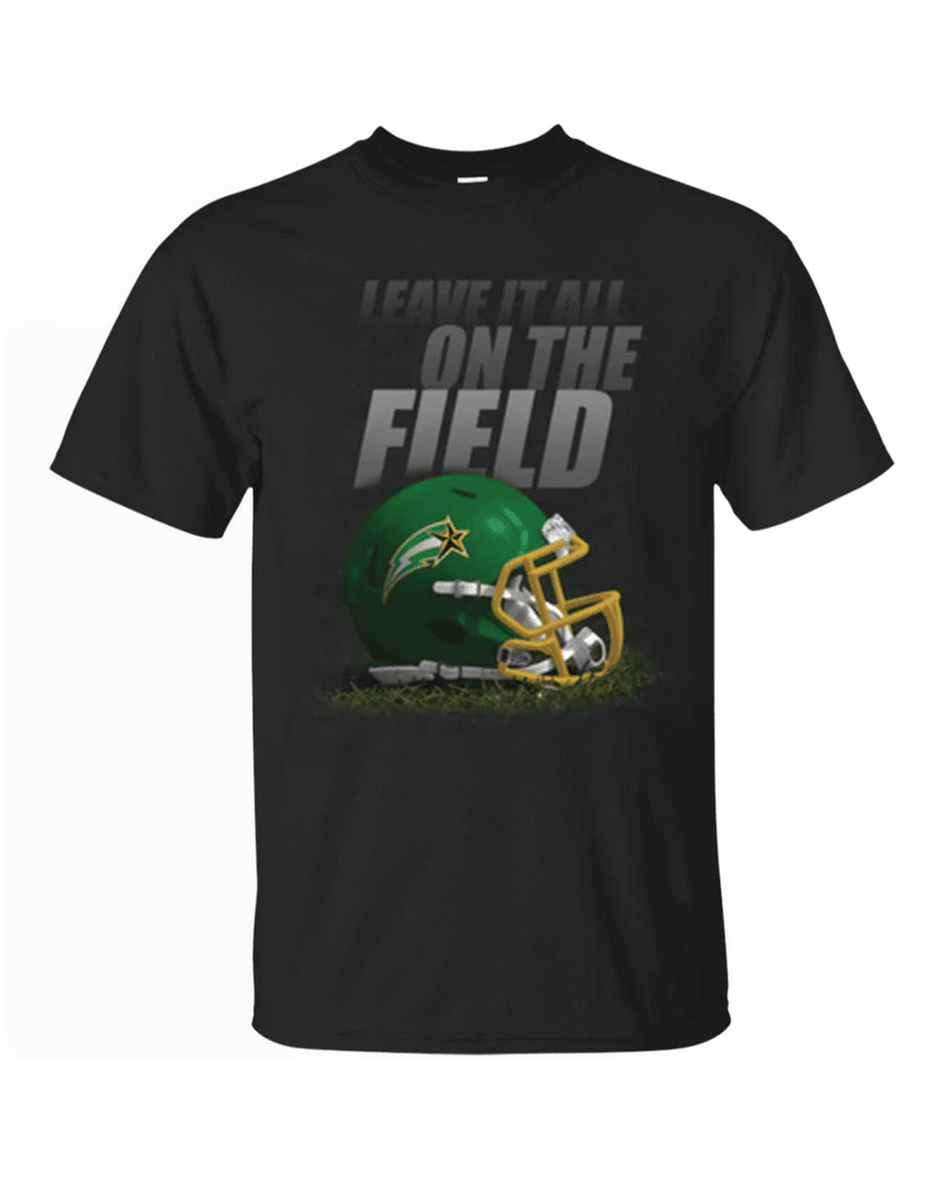 Leave It All On The Field George Mason University Patriots Gridiron T Shirt