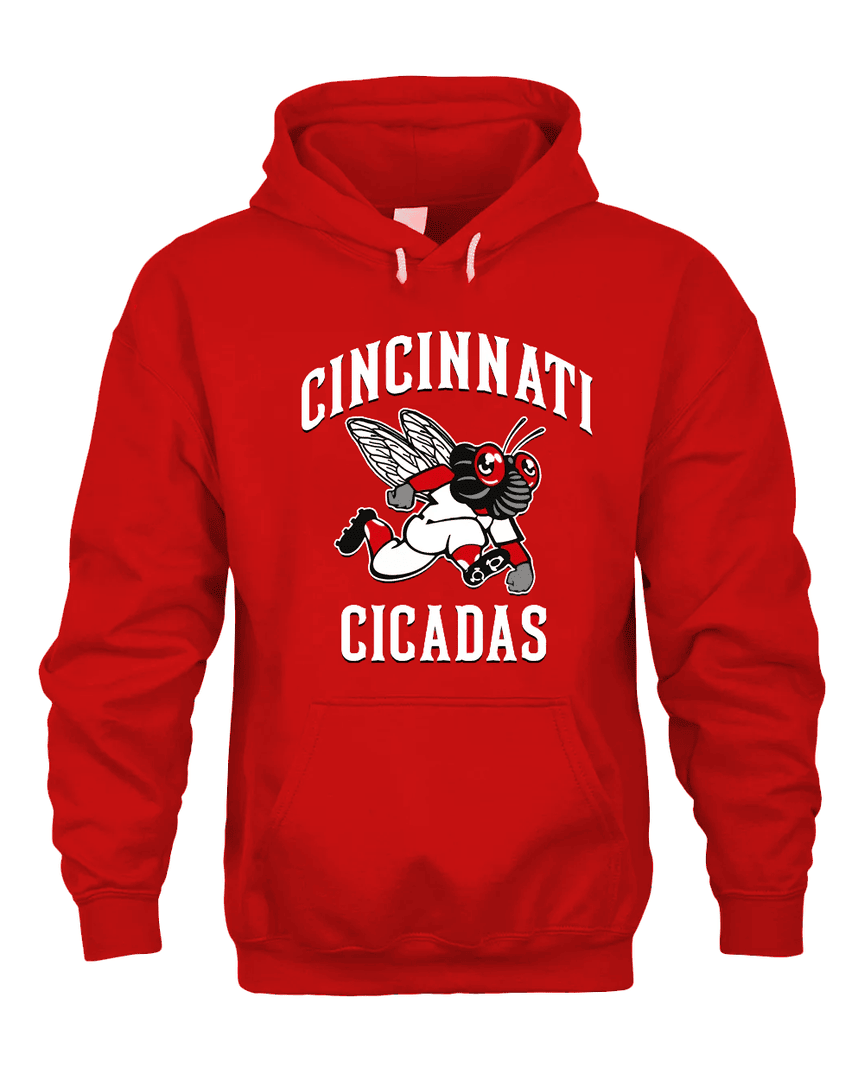 In The Clutch The Cincinnati Cicadas Baseball Team Hoodie