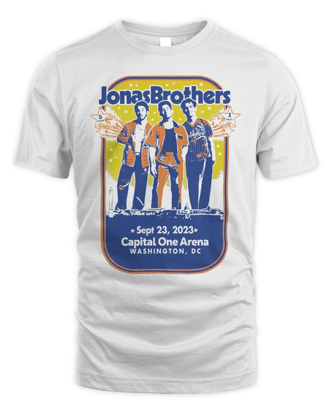 Jonas Brothers Merch Washington Dc Shirt
