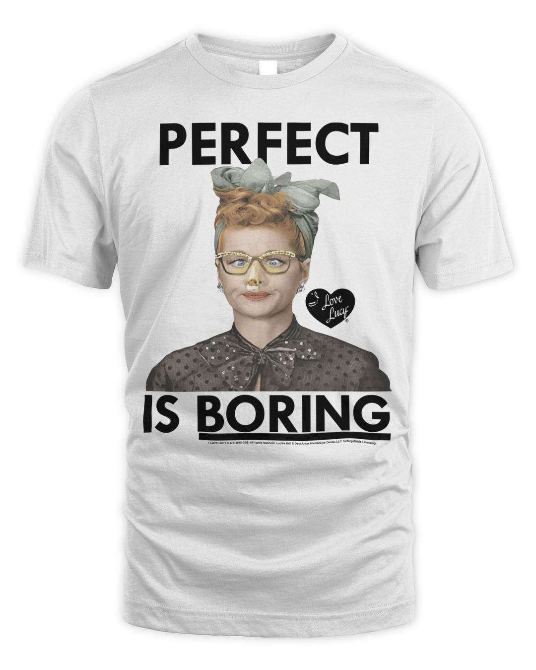 I Love Lucy Merchandise Perfect Shirt