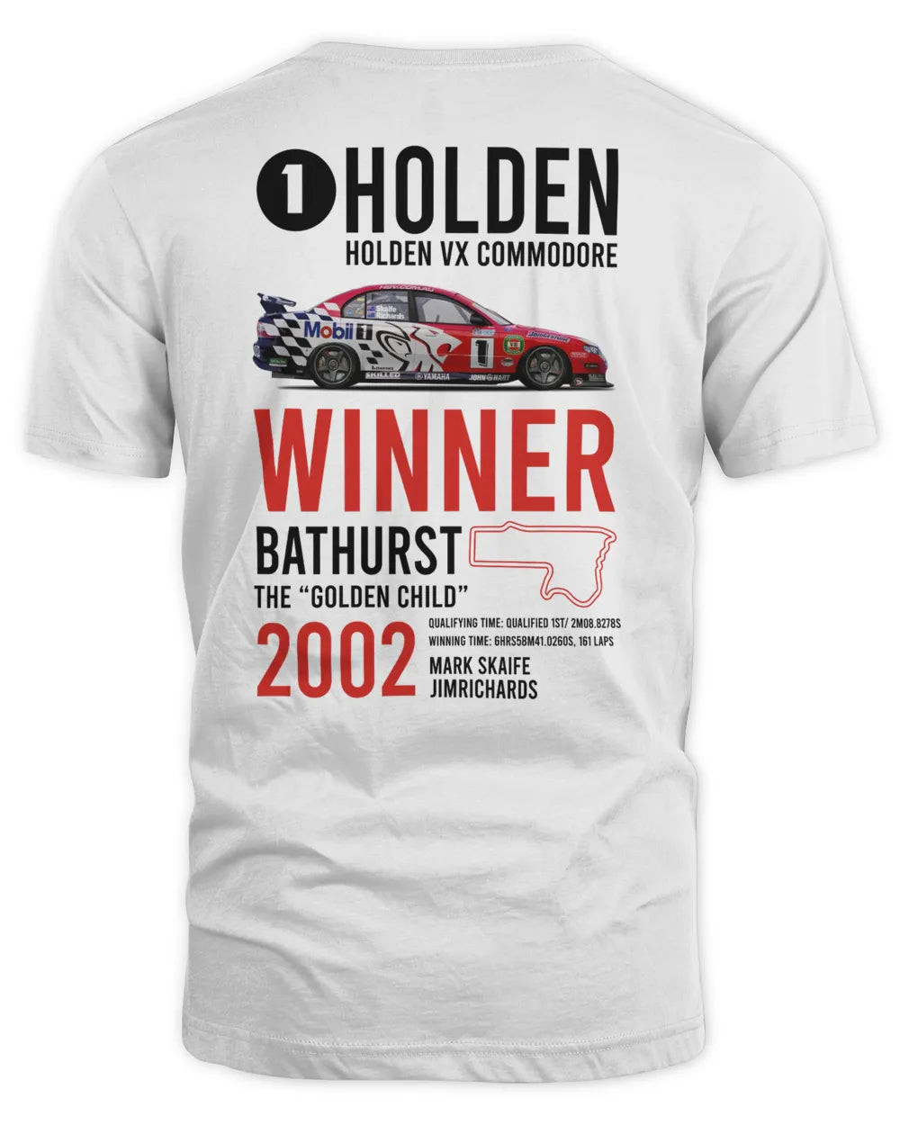 Holden Legends Official Merchandise Legends Of Bathurst 2002 Official Clothing
