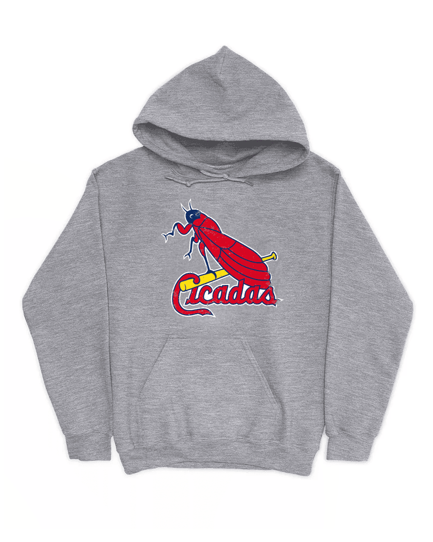In The Clutch Store The St. Louis Cicadas Baseball Team Hoodie