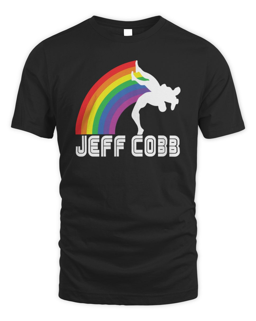 Jeff Cobb Rainbow Plex Hoodie Sweatshirt