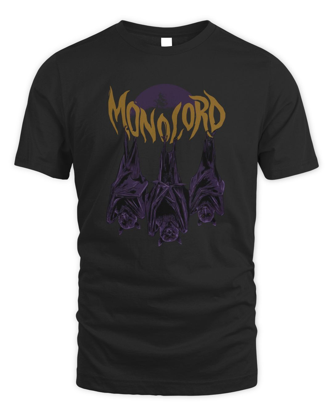 Monolord Three Bats Black Hoodie Sweatshirt