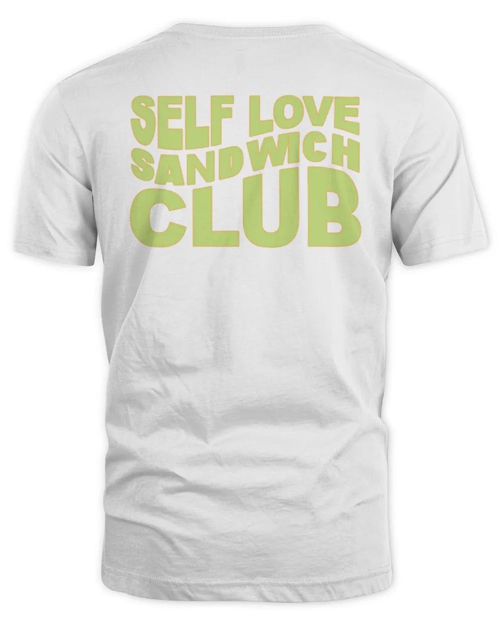 Jimmy Johns Shop Self Love Sandwich Club White Merch T Shirt
