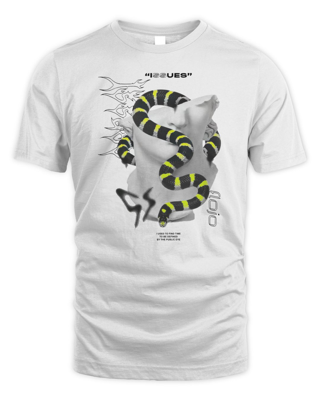Issues Merch Neon Snake Shirt