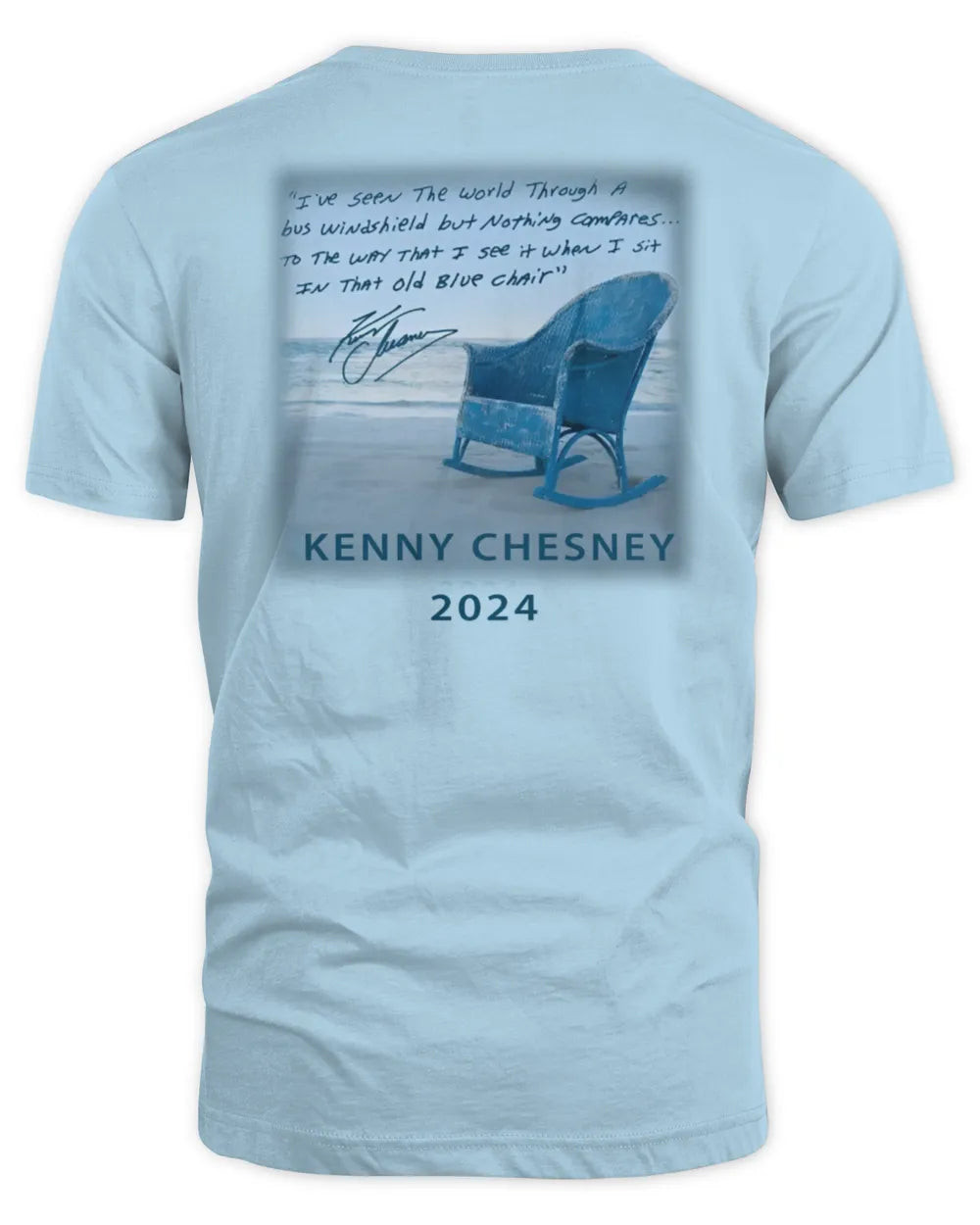 Kenny Chesney Store That Old Blue Chair Hoodie Sweatshirt