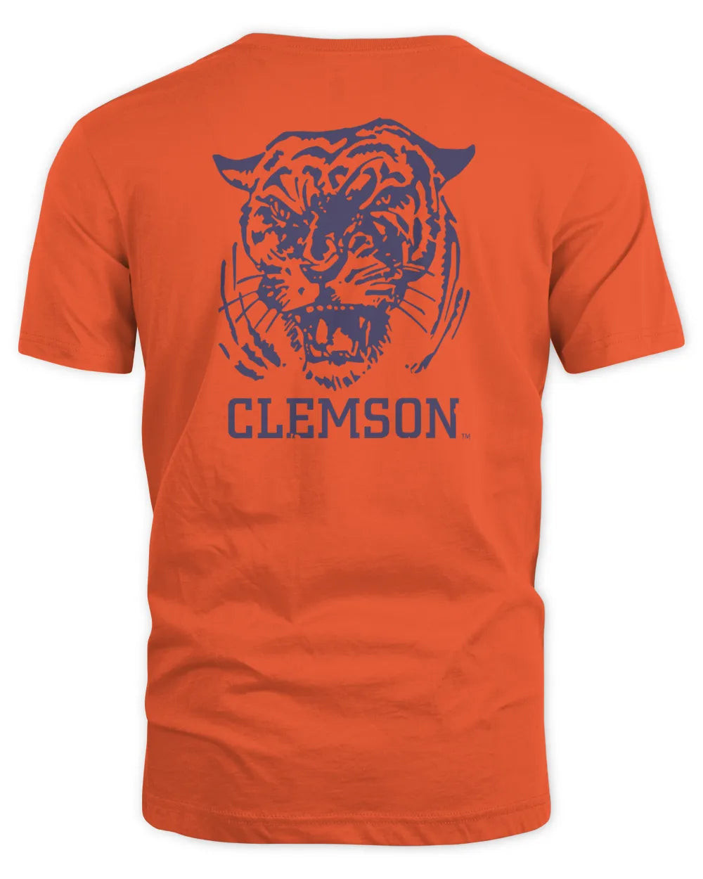 Men's Orange Clemson Tigers 2-hit Vault Performance T-shirt