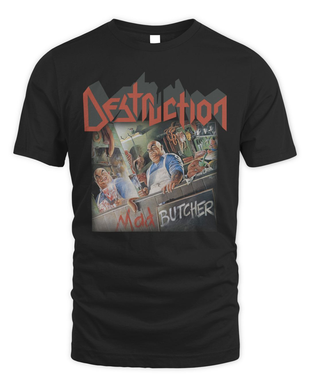 Indie Merch Destruction Mad Butcher Shirt