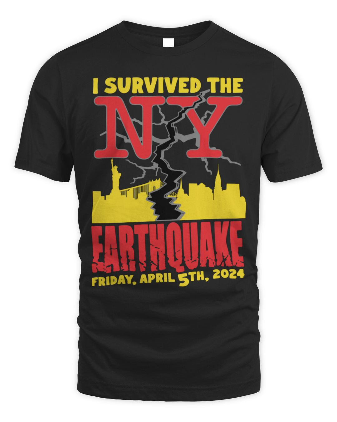 I Survived The Ny Earthquake Shirt