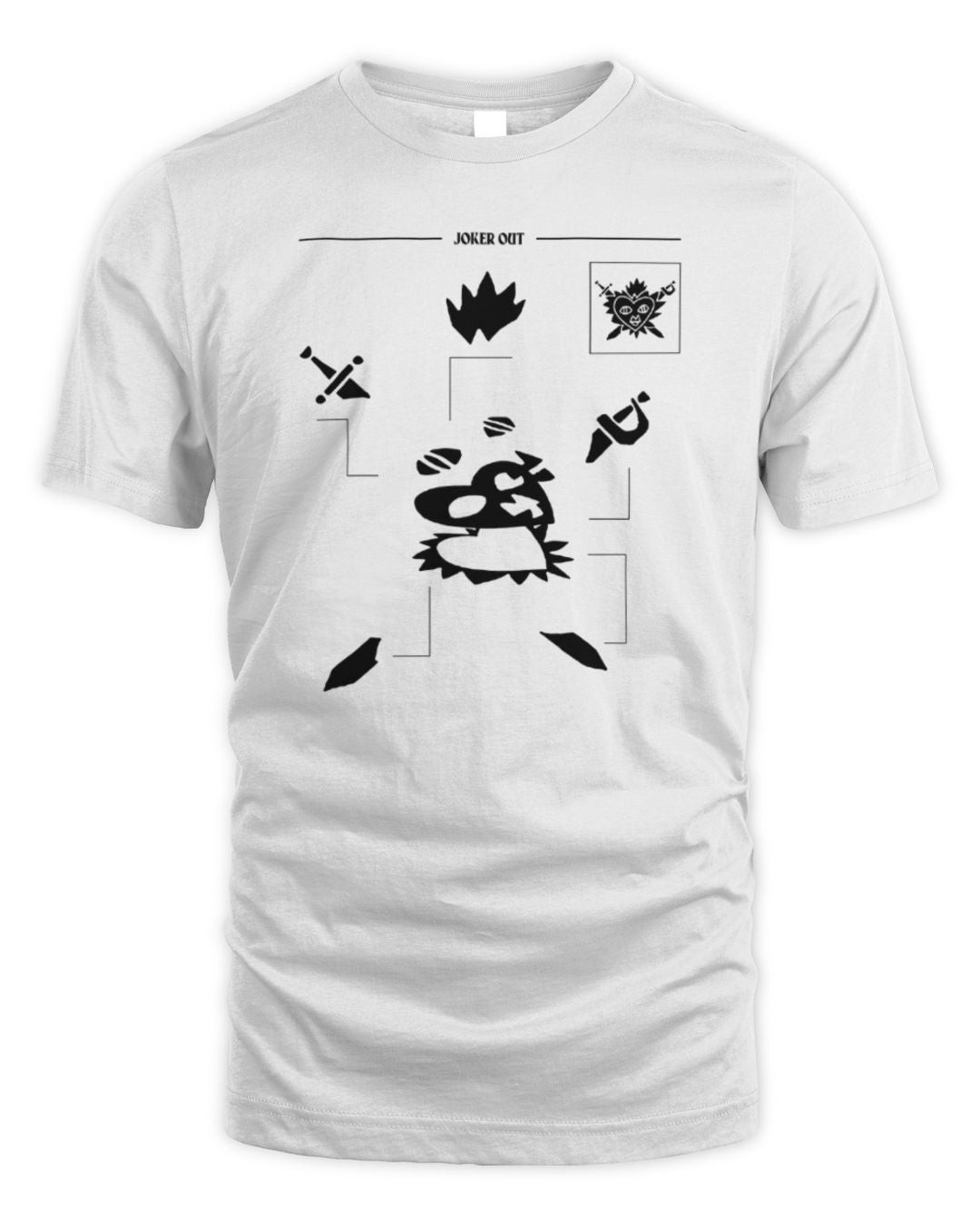 Joker Out Merch Joker Heart T-shirt