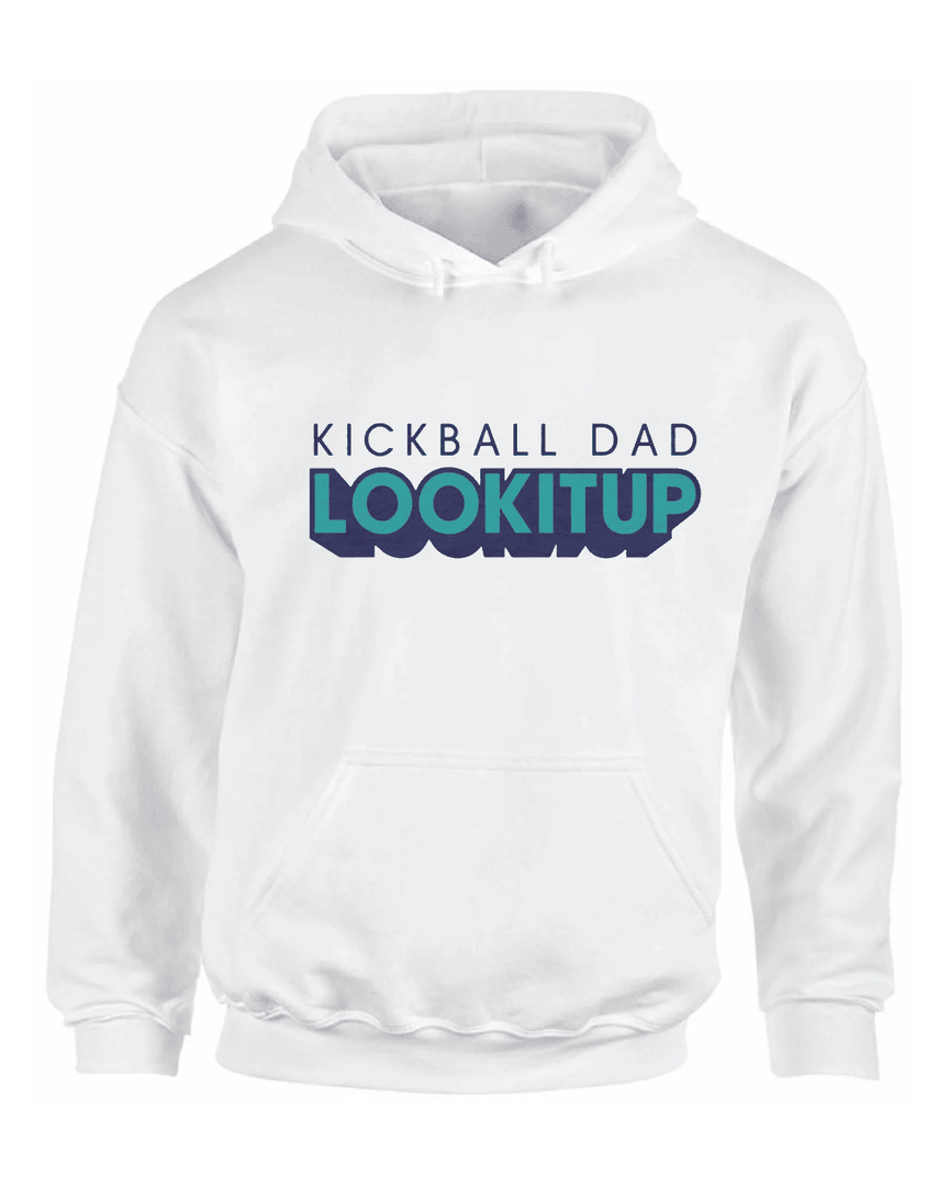 Homage Kickball Dad Lookitup Hoodie