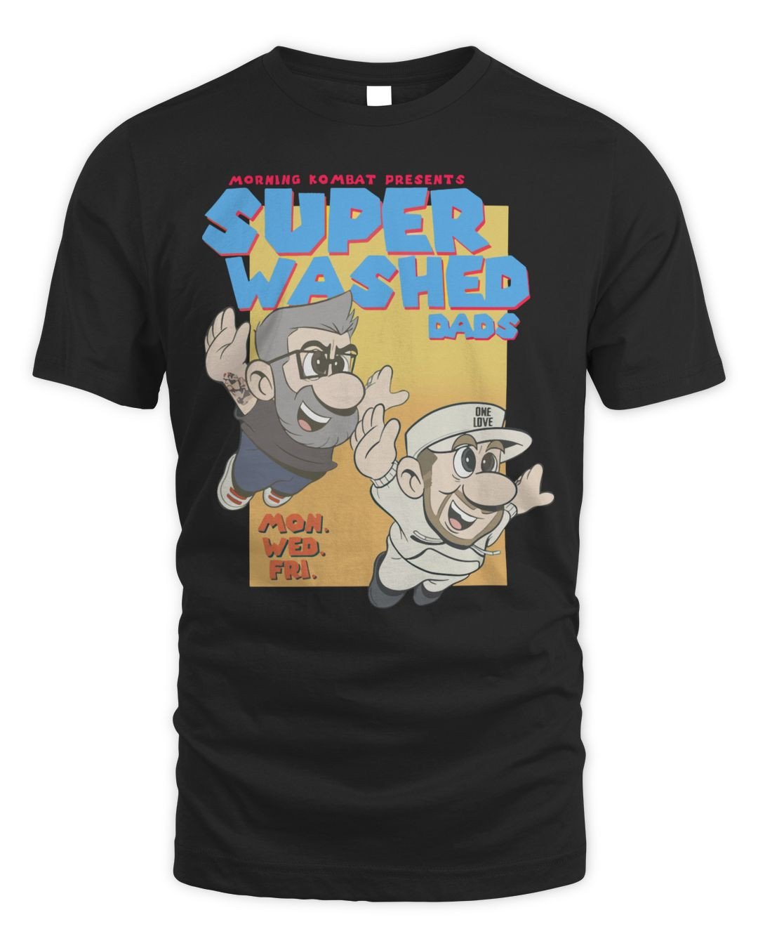 Morning Kombat Merch Avj Washed Dads Shirt