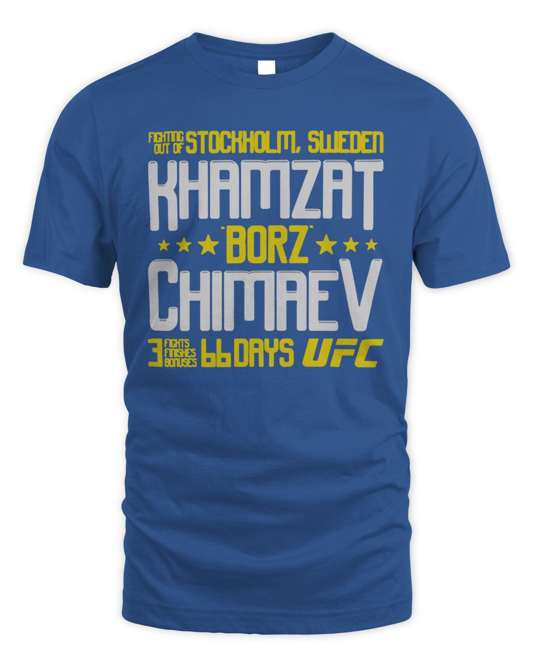 Khamzat Chimaev Merch Ufc Borz Chimaev Stats Shirt