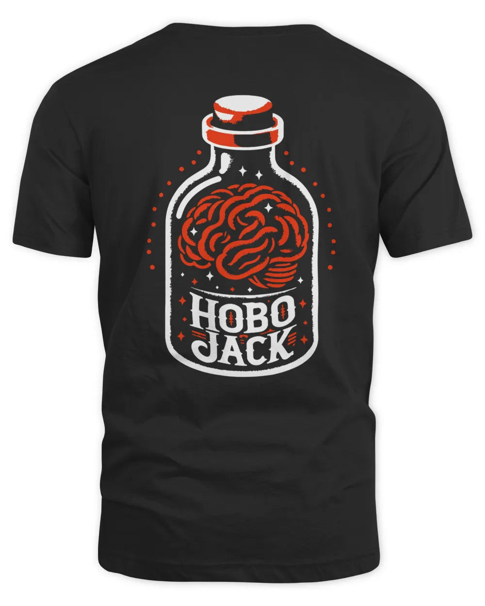 Hobo Jack Bottled Thoughts Black T-shirt