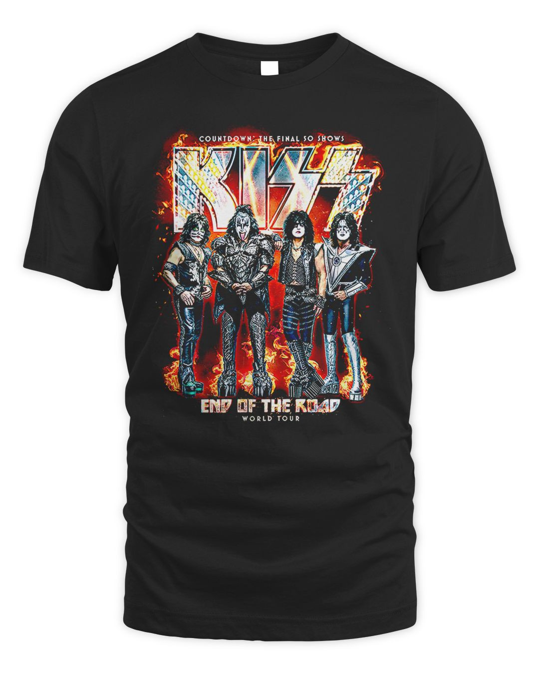 Kiss Merchandise Stage Lights Shirt