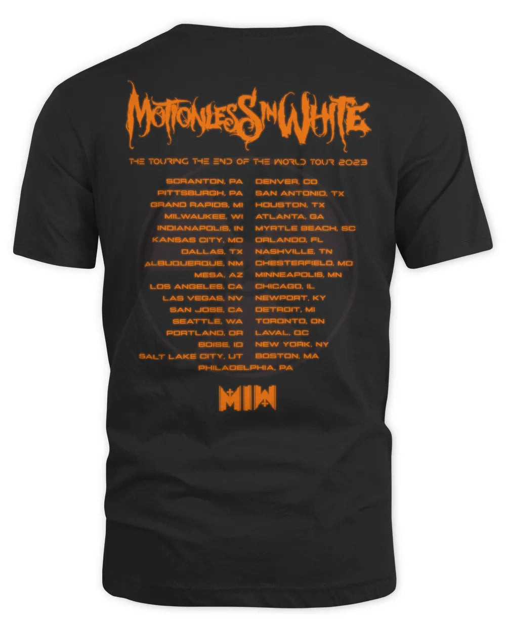 Motionless In White Merch Tteotw Shirt