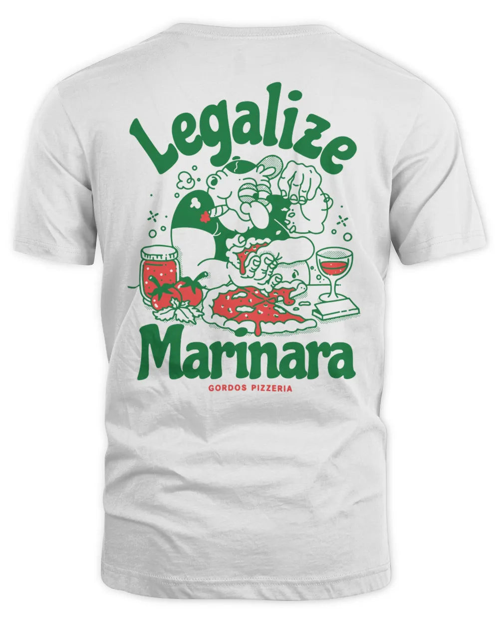 Legalize Marinara Merch Gordos & Fizzy Legalize It Shirt