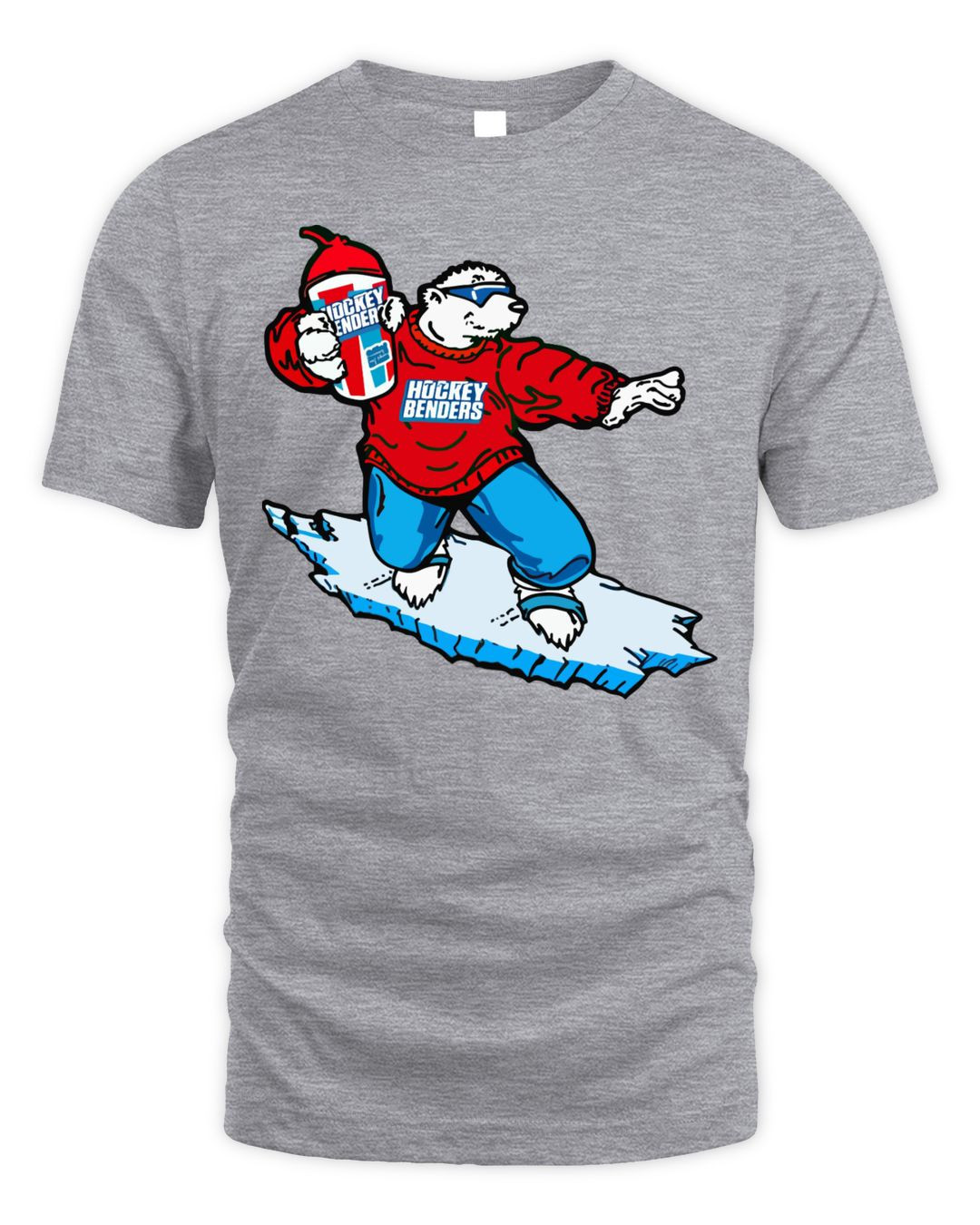 Hockey Benders Merch Slushy Bear Shirt