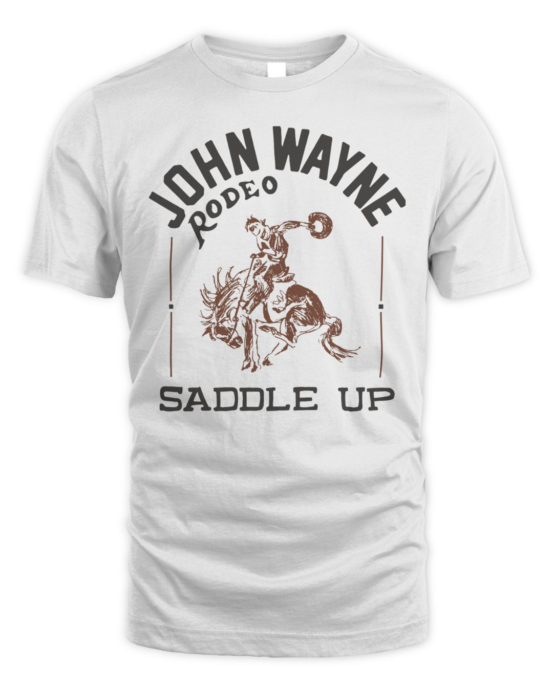John Wayne Merchandise Saddle Up Rodeo Shirt