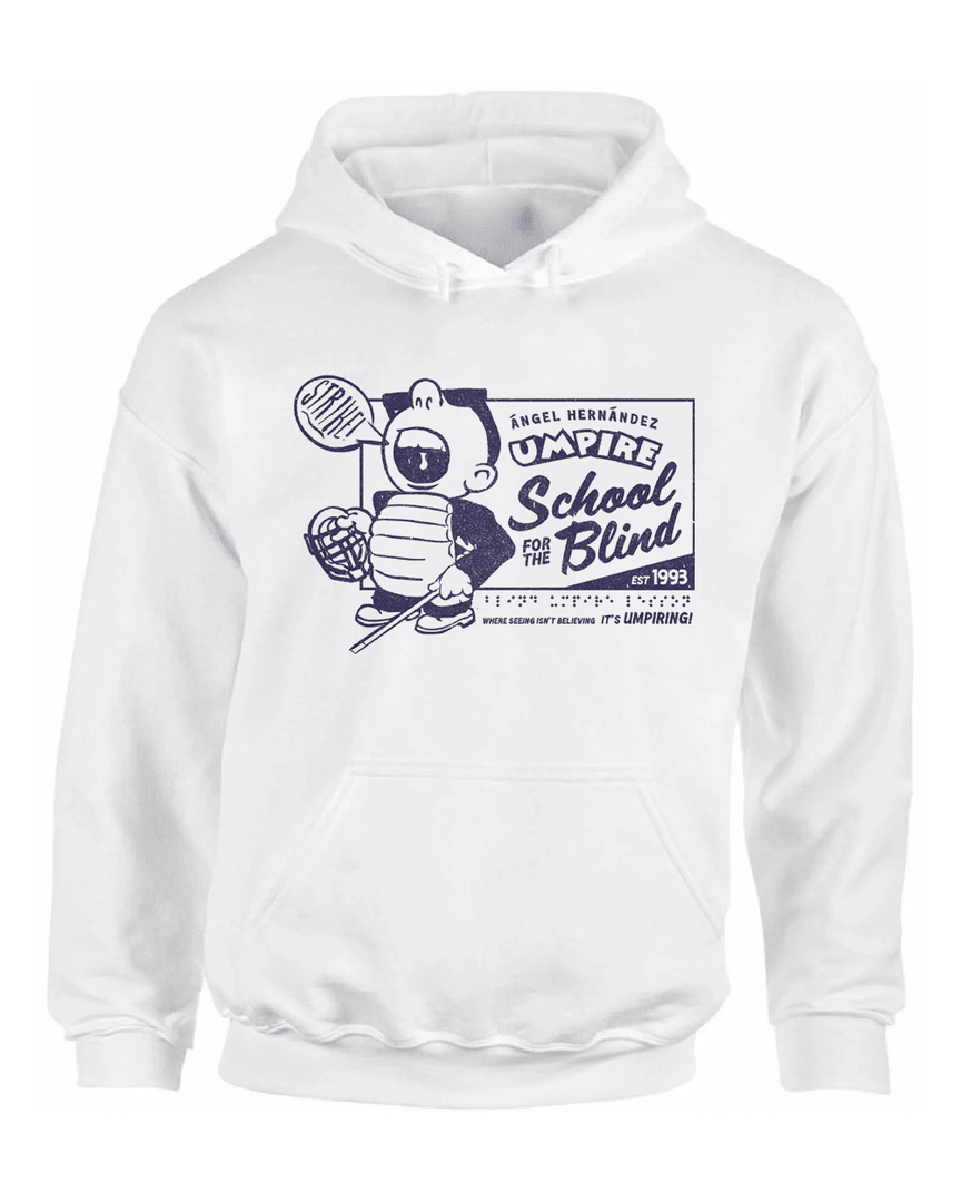 In The Clutch Hernandez Umpire School For The Blind Hoodie