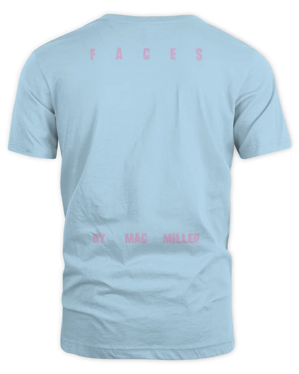 Mac Miller Merch Faces Blue Long Sleeve