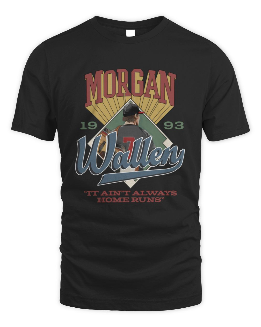 Morgan Wallen Official Store Morgan Wallen It Ain't Always Home Runs T Shirt