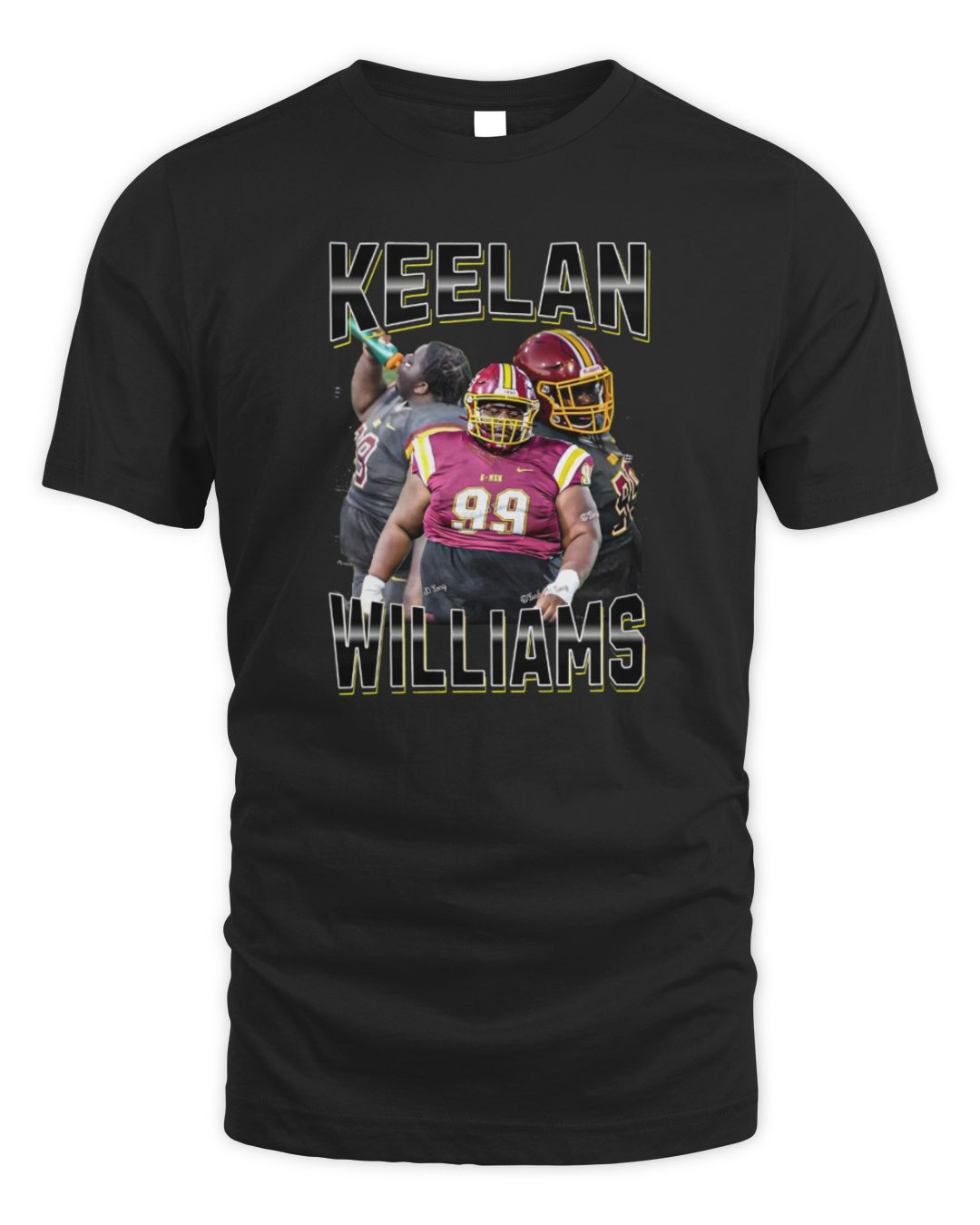 Keelan Williams Black Shirt