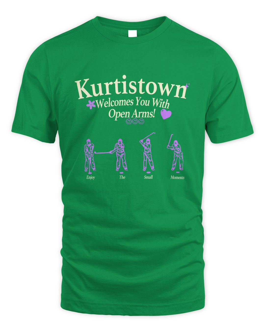 Kurtis Conner Kurtistown Welcomes You Green Hoodie