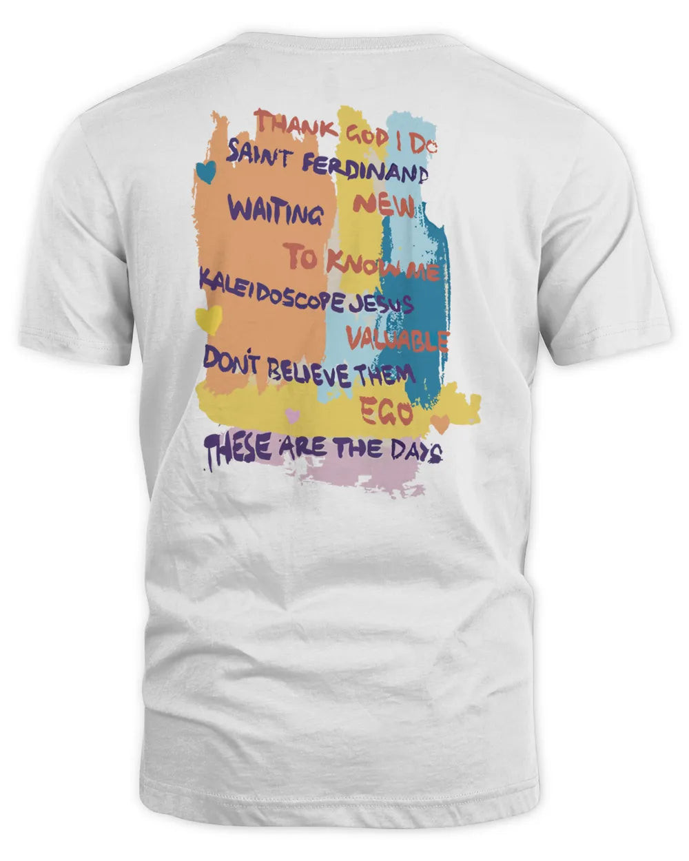 Lauren Daigle Merchandise Brushstroke Tracklist Shirt