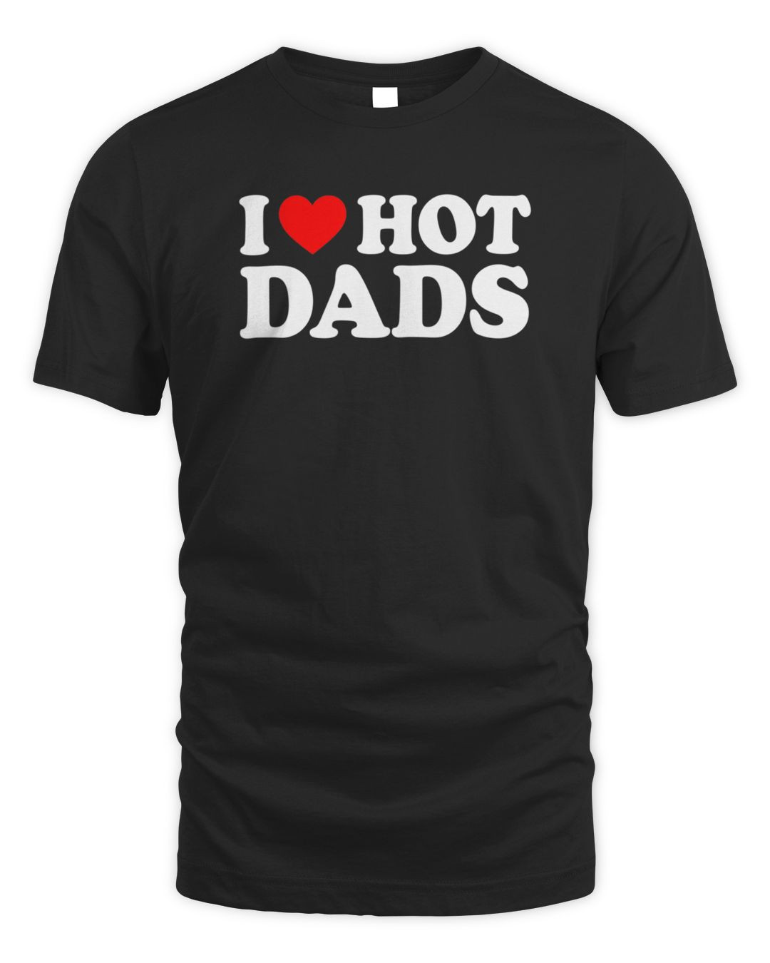 I Love Hot Dads Logo Hoodie