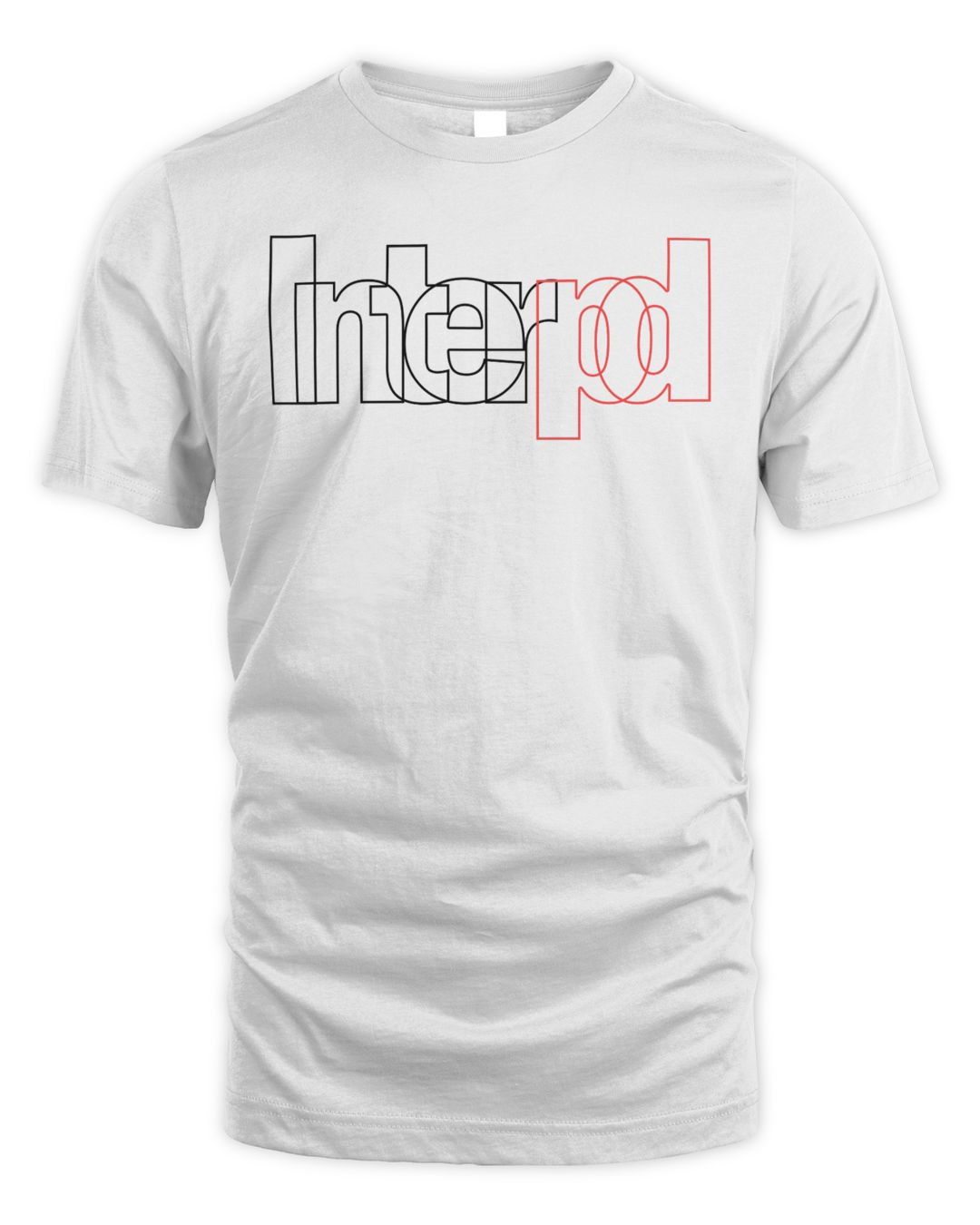Interpol Merch Outline Shirt