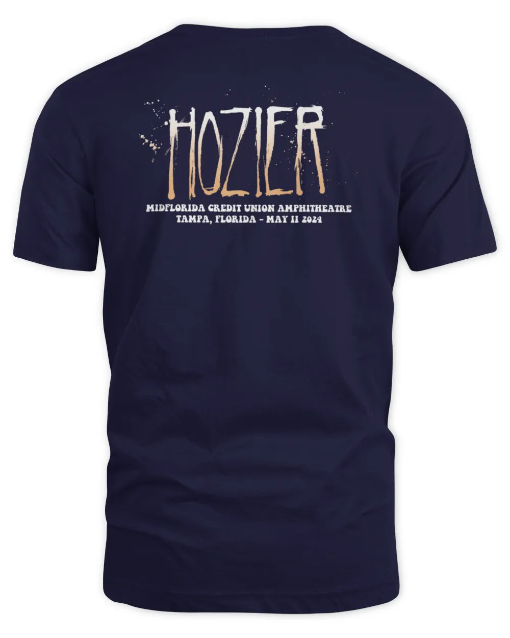 Hozier Merch Tampa May 11 Show Tee