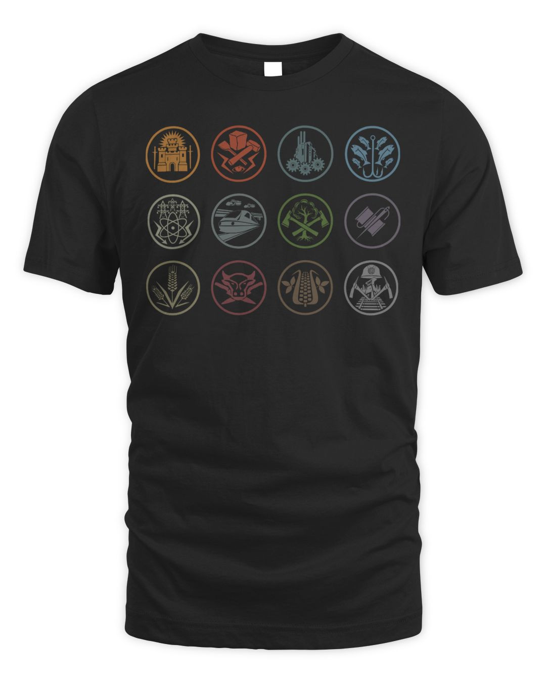 Hunger Games Merch District Logo T-shirt