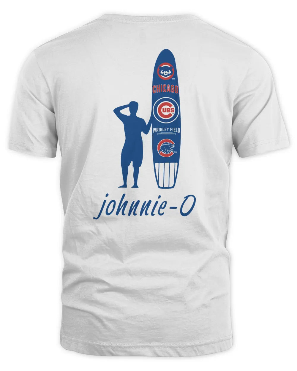 Johnnie-o White Chicago Cubs Eddie T-shirt