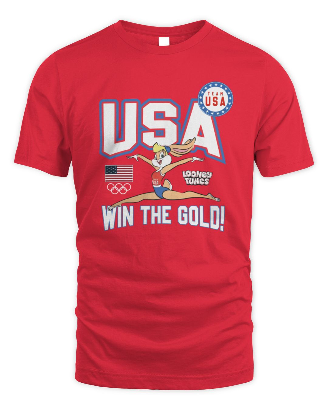 Lola Bunny Team Usa Looney Tunes Win The Gold T Shirts