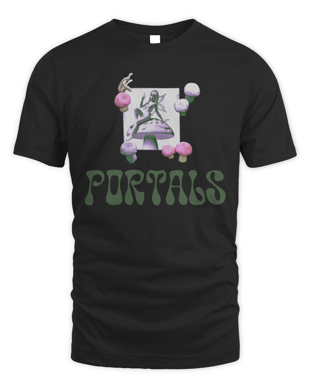 Melanie Martinez Merch Portals Puff Print Black Shirt