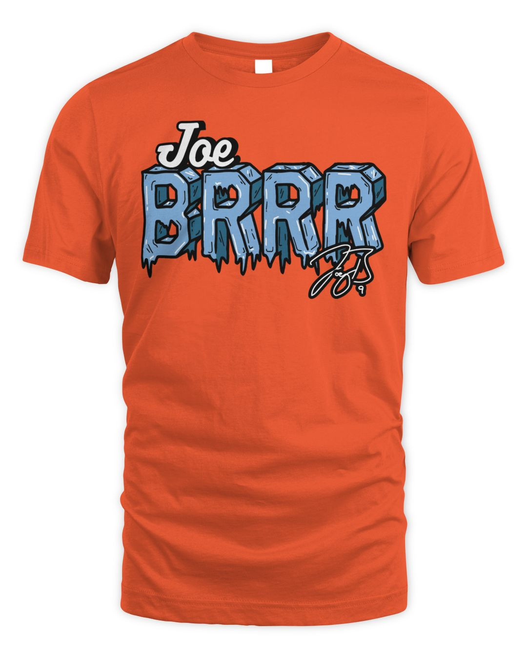 Joe Burrow Merchandise Joe Brrr Ice Shirt