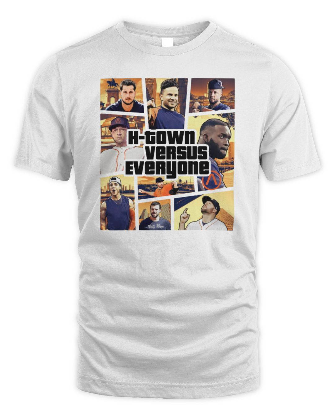 Htown Gta Baseball Versus Everyone Shirt