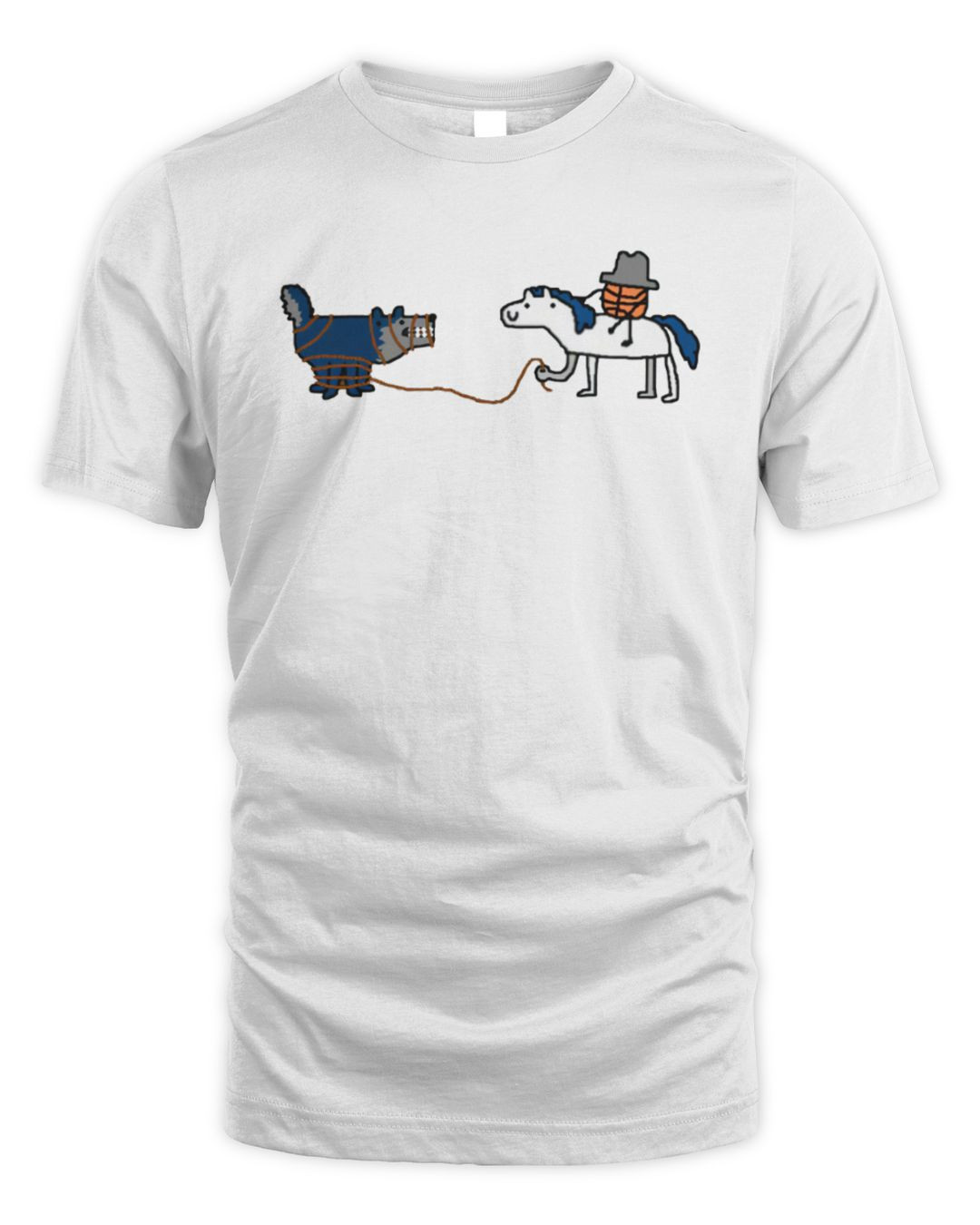 Mavs Shop Mavs Tie Up The Wolves Shirt