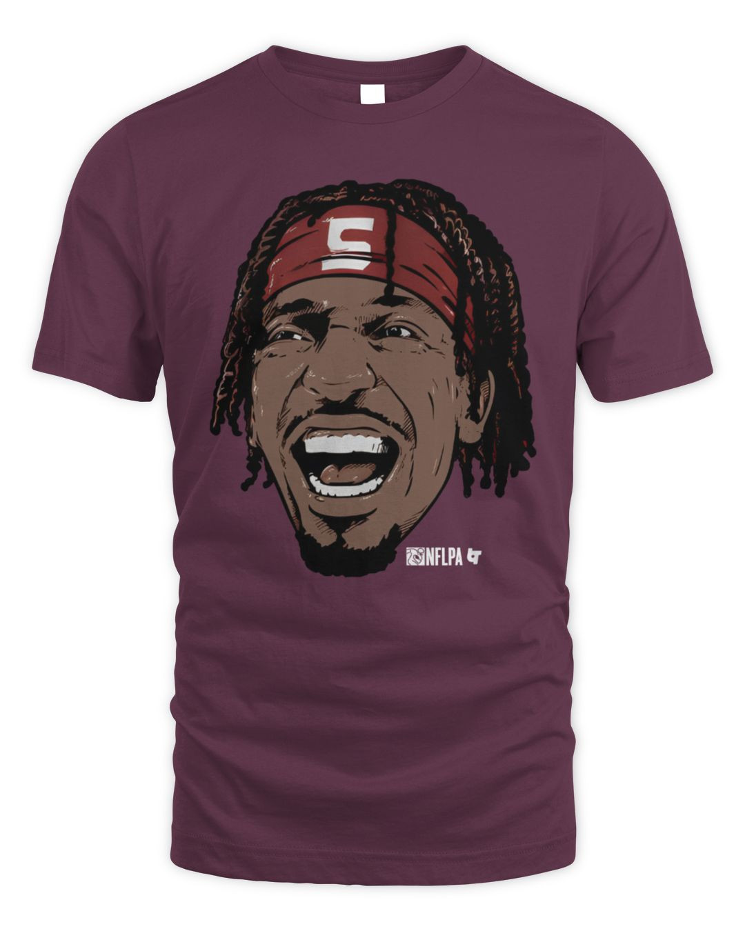 Jayden Daniels Swag Head Tee Shirt