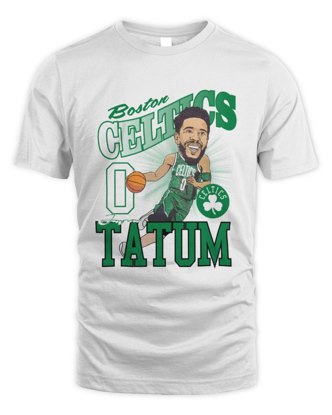 Jayson Tatum Caricature T Shirt